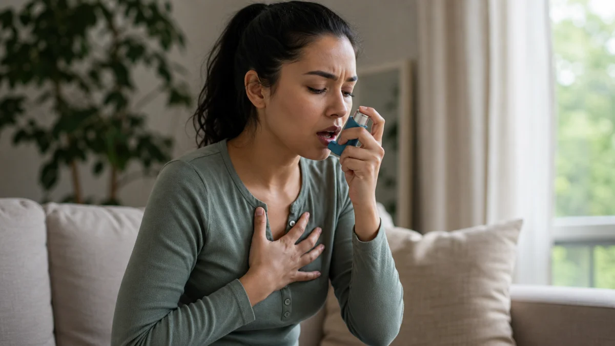 asthma meaning photo