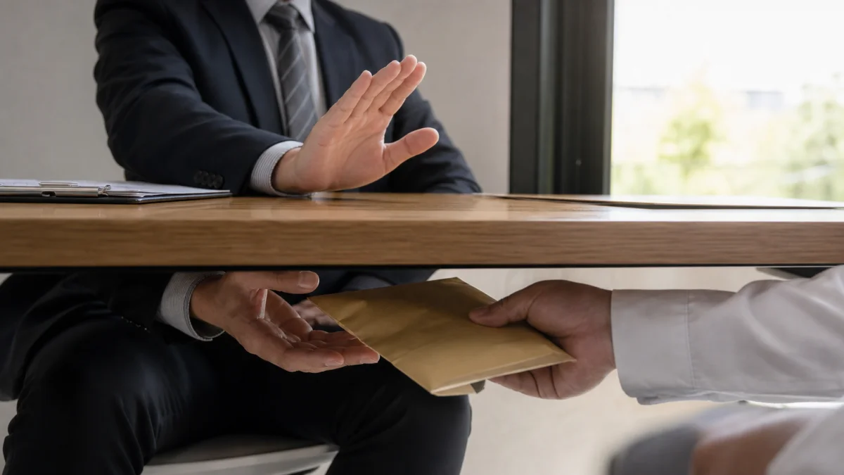 Bribe Meaning, Definition, and Synonyms
