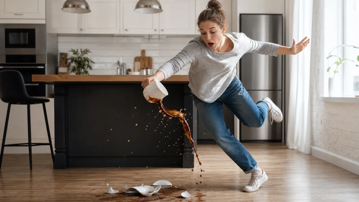 clumsy meaning photo