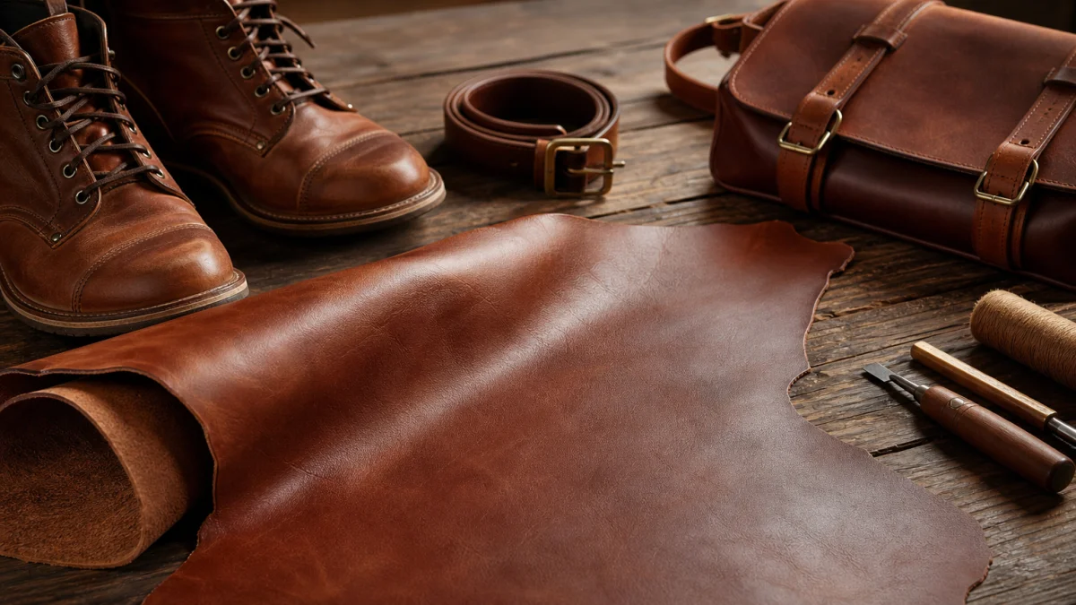 leather meaning photo