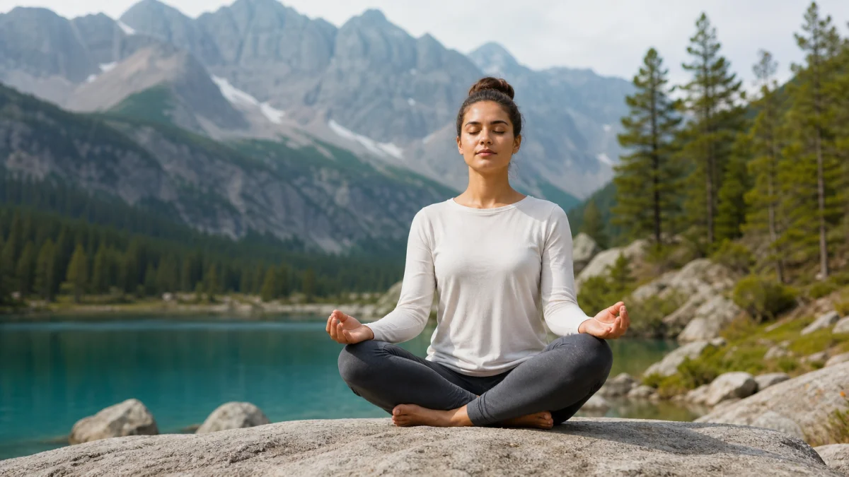 meditate meaning photo