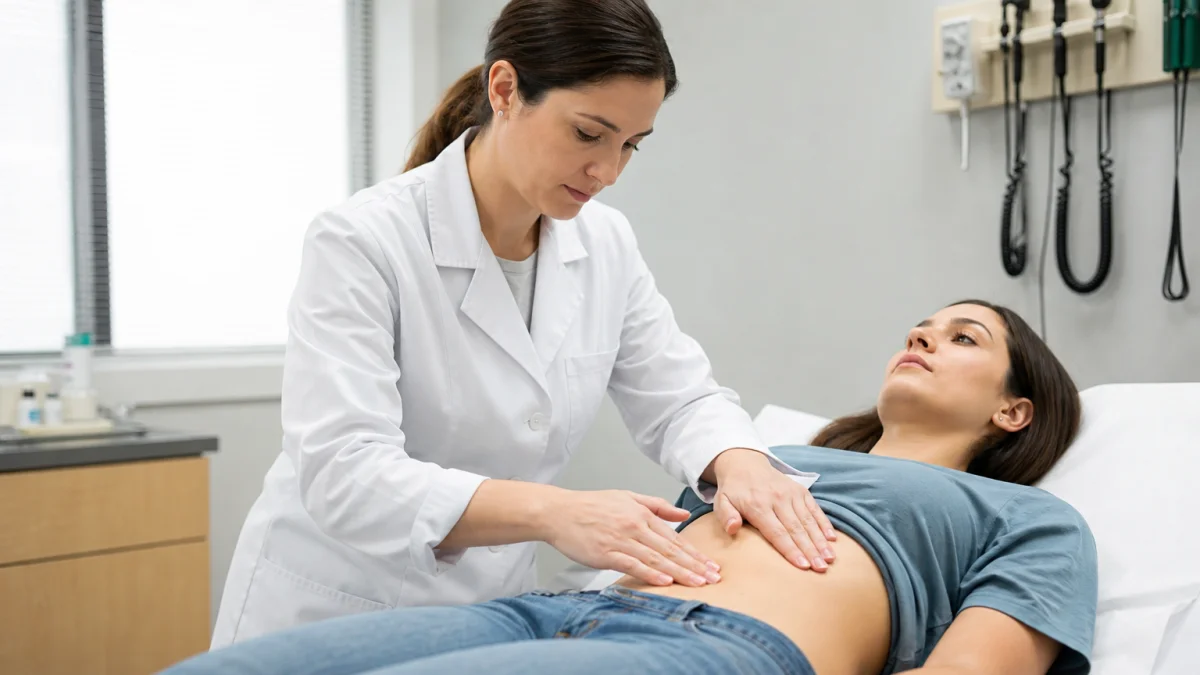 palpation meaning photo