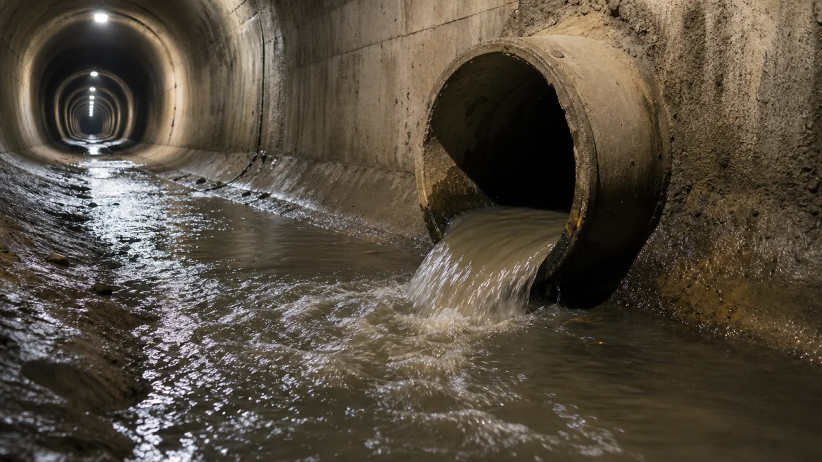 sewer meaning photo