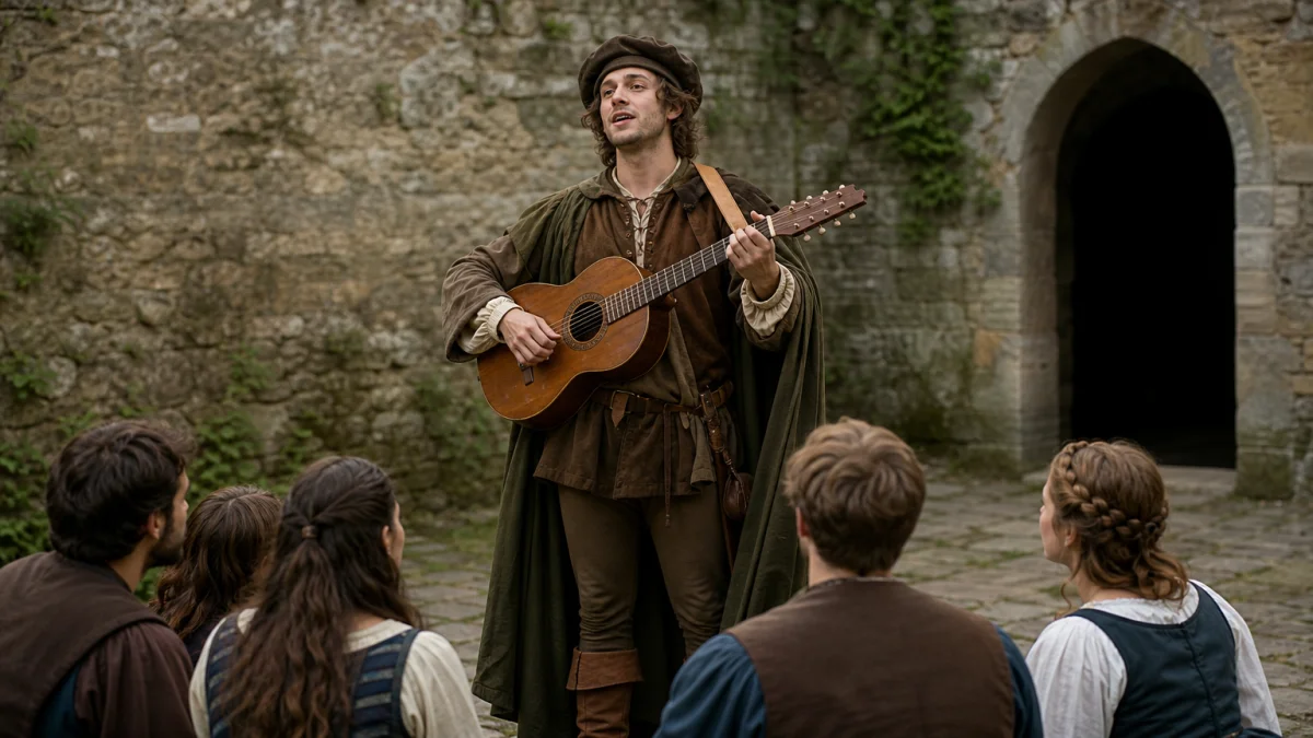 troubadour meaning photo